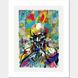 Art - Abstract Expressive Painting Posters and Art